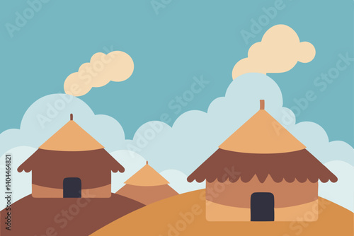 vector illustration of a house