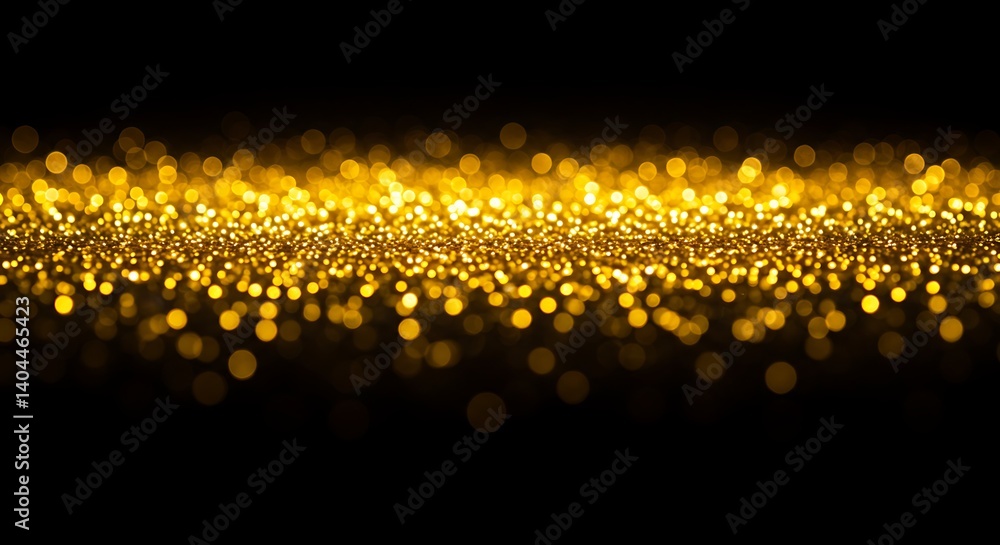 Fototapeta premium Golden Hour Dust AI Generated