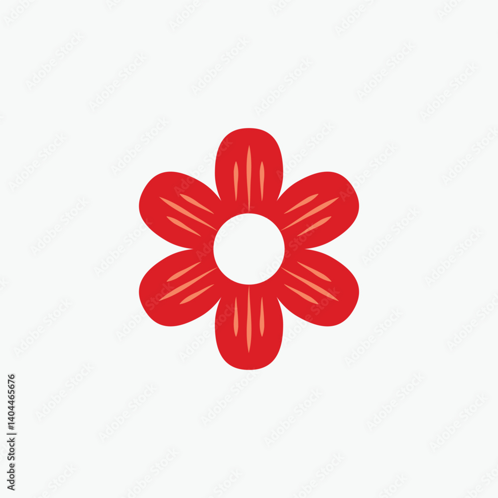 Abstract Flower Icon, symbol fully editable vector template Abstract Flower Icon, symbol fully editable vector template