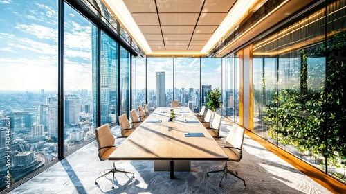 Ideal venue for productive business meetings with panoramic views.