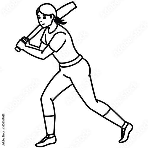 Woman and Cricket Passion and Power Combined
