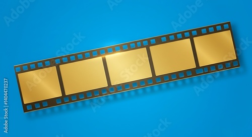 Golden Reels of Memory AI Generated
