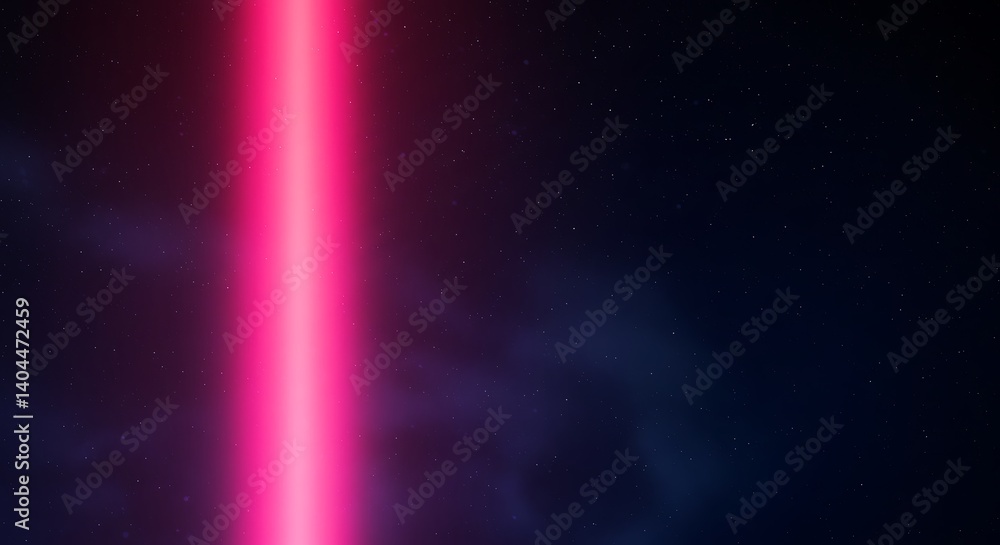 Fototapeta premium Crimson Celestial Rift AI Generated