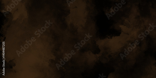 brown smoke in dark background. abstract fire flame grunge texture background Colorful brown textures for making flyer, poster, cover, banner and any design.	