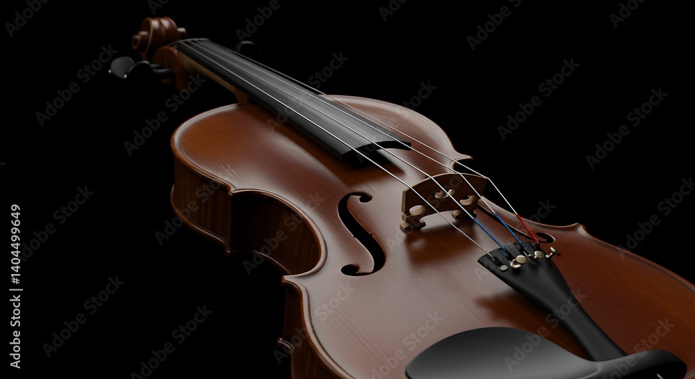 Fototapeta premium Whispers of Melody AI Generated