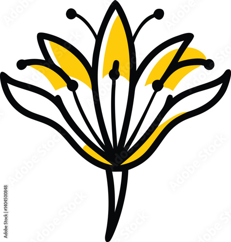 Borage, Yarrow, Coreopsis, Cornflower, Verbena, Allium, Alstroemeria, Bellflower, Bougainvillea, Bouvardia, flower logo icon