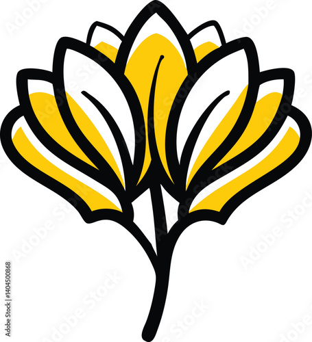 Borage, Yarrow, Coreopsis, Cornflower, Verbena, Allium, Alstroemeria, Bellflower, Bougainvillea, Bouvardia, flower logo icon