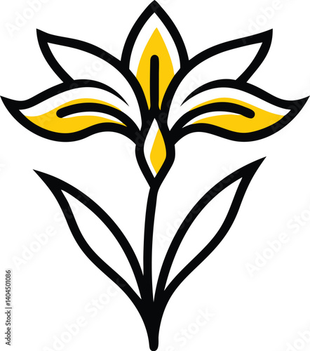 Borage, Yarrow, Coreopsis, Cornflower, Verbena, Allium, Alstroemeria, Bellflower, Bougainvillea, Bouvardia, flower logo icon