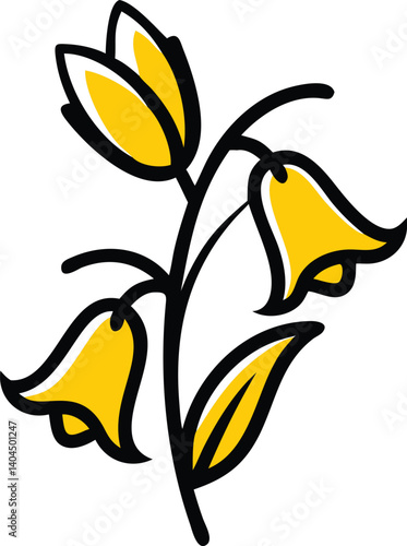 Borage, Yarrow, Coreopsis, Cornflower, Verbena, Allium, Alstroemeria, Bellflower, Bougainvillea, Bouvardia, flower logo icon