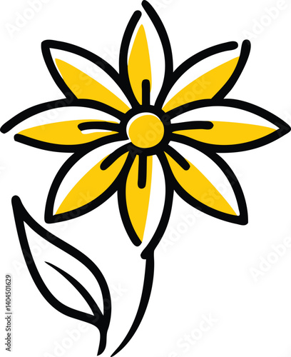 Borage, Yarrow, Coreopsis, Cornflower, Verbena, Allium, Alstroemeria, Bellflower, Bougainvillea, Bouvardia, flower logo icon