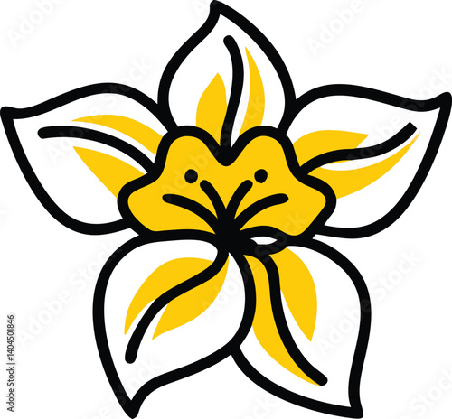 Borage, Yarrow, Coreopsis, Cornflower, Verbena, Allium, Alstroemeria, Bellflower, Bougainvillea, Bouvardia, flower logo icon