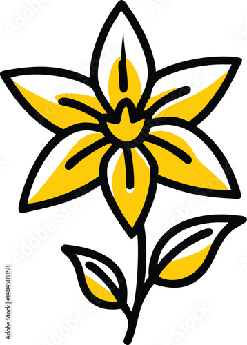 Borage, Yarrow, Coreopsis, Cornflower, Verbena, Allium, Alstroemeria, Bellflower, Bougainvillea, Bouvardia, flower logo icon