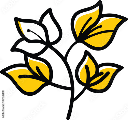 Borage, Yarrow, Coreopsis, Cornflower, Verbena, Allium, Alstroemeria, Bellflower, Bougainvillea, Bouvardia, flower logo icon