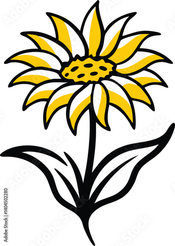 Borage, Yarrow, Coreopsis, Cornflower, Verbena, Allium, Alstroemeria, Bellflower, Bougainvillea, Bouvardia, flower logo icon