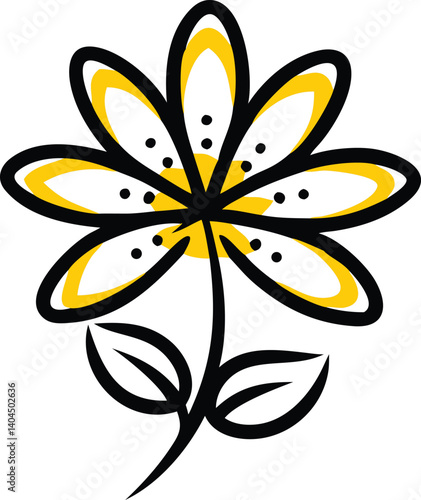 Borage, Yarrow, Coreopsis, Cornflower, Verbena, Allium, Alstroemeria, Bellflower, Bougainvillea, Bouvardia, flower logo icon