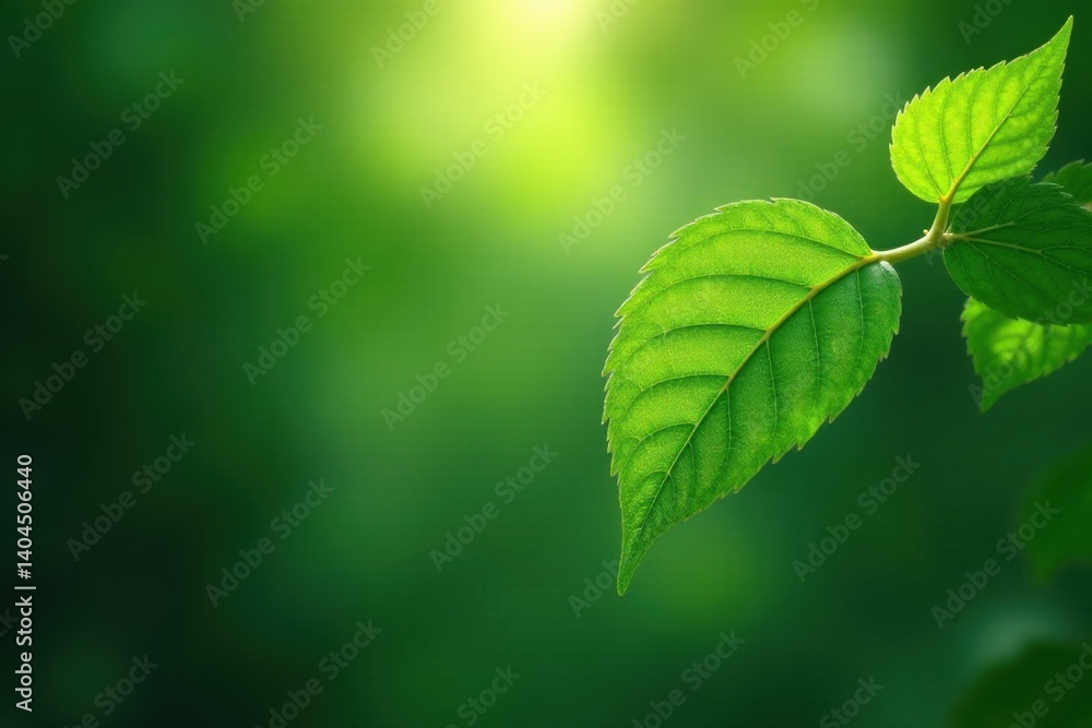 Intricate emerald leaves, subtle sunlight dappling, digital, green, sunlight Intricate emerald leaves, subtle sunlight dappling, digital, green, sunlight