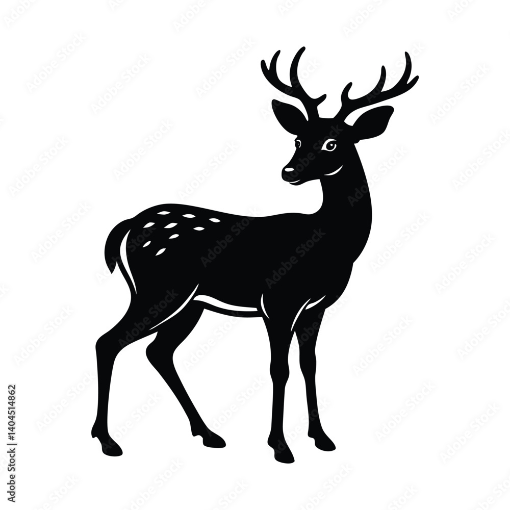 Fototapeta premium deer vector illustration
