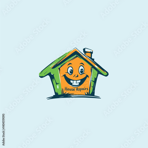 injured house character with a bruised face