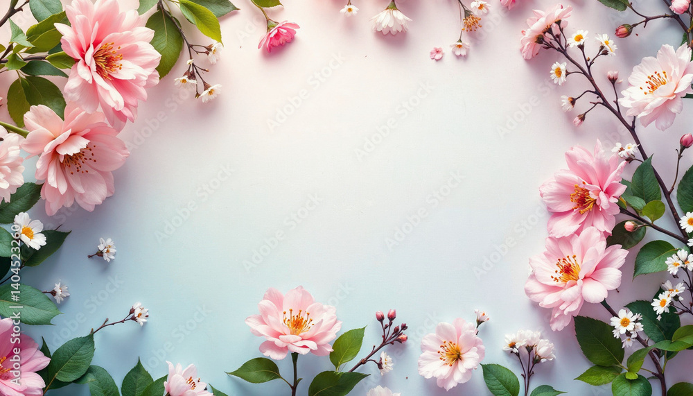 Spring background with text space wallpaper. Spring background top view Spring background with text space wallpaper. Spring background top view