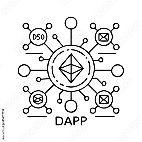DAPP Architecture Decentralized Application Platform Network Ecosystem Design