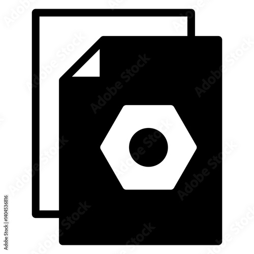 Setting Document Solid Icon