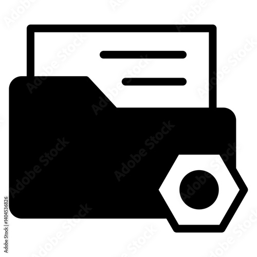 Setting Folder Solid Icon
