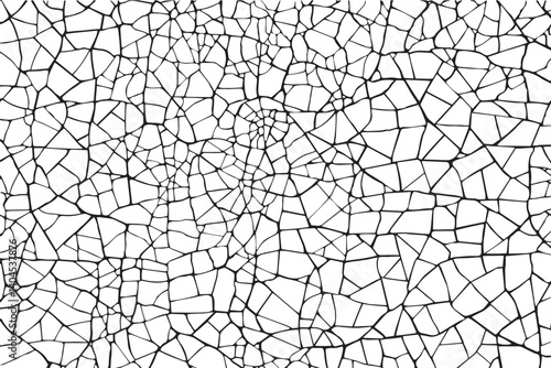  Stones black and white pattern. mosaic from natural stone background. vector illustration.