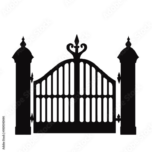 fence silhouette