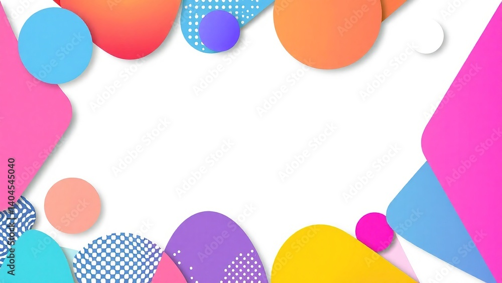 Geometric Shapes for Print Ad Design Concepts Geometric Shapes for Print Ad Design Concepts