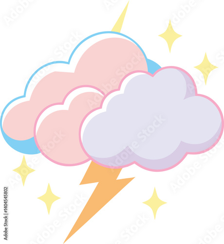 Blinking pastel cloud strikers 