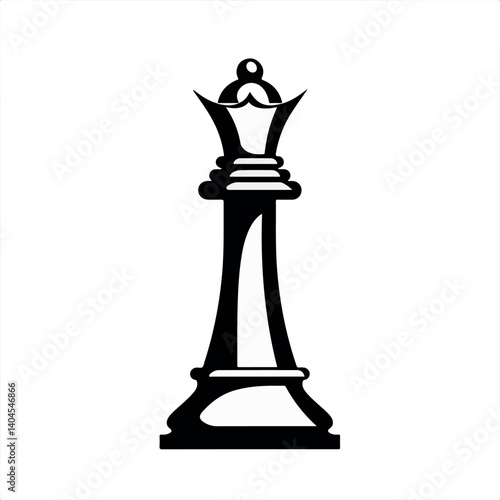 vector of chess queen