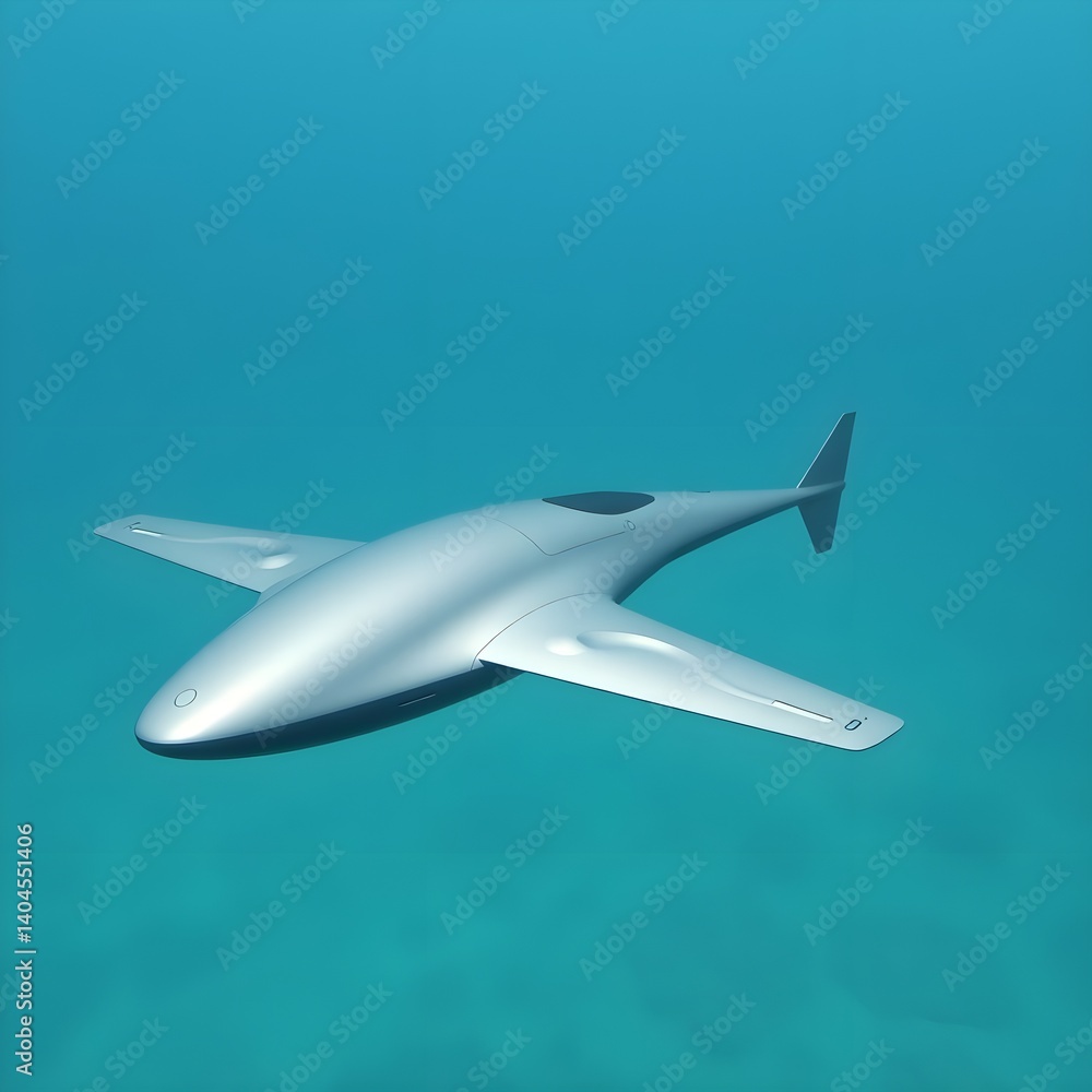 Obraz premium underwater drone 