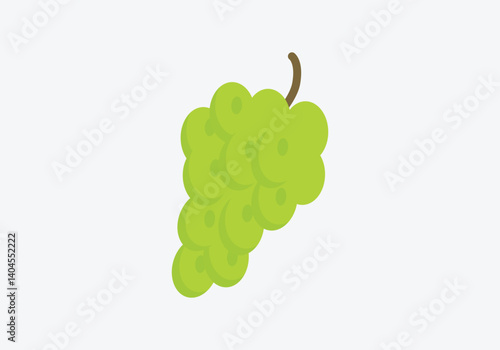 Large set of fruits and vegetables. All kinds of green vegi and fruit for cooking meals. fruits in a juicy cartoon style. A bright element for design. 