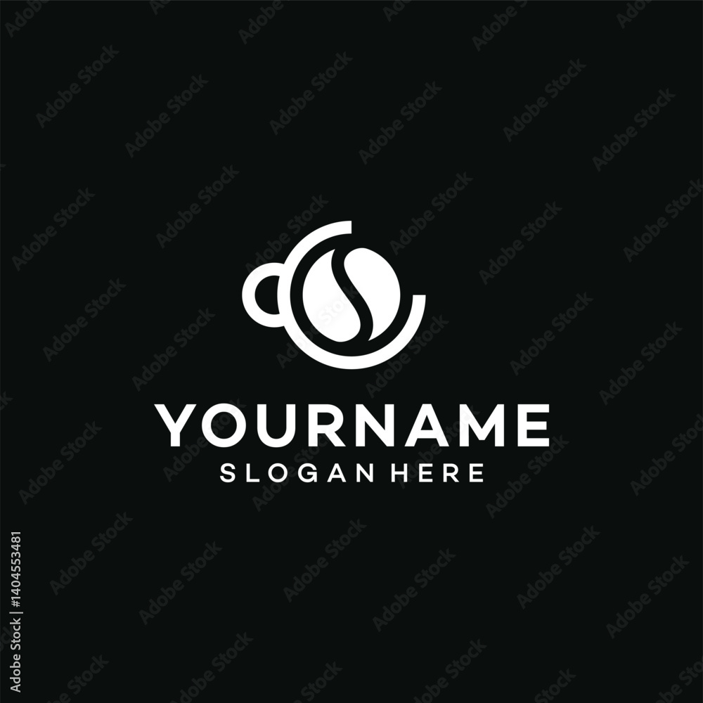 coffee logo design template vector coffee logo design template vector