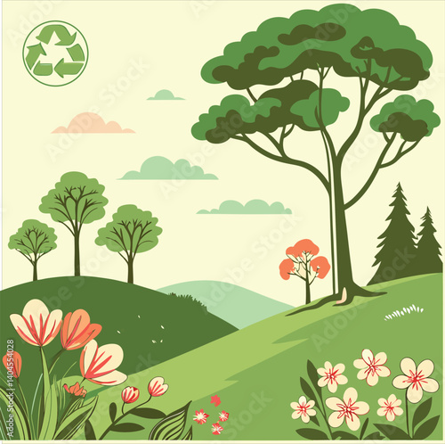 A luxurious Earth Day Vector Ultra Hd