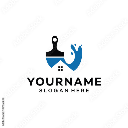 painting logo symbol vector illustration design