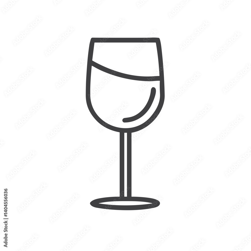 Wine Glass Icon for Restaurant Menus, Beverage Apps, Event Planning Materials, Wine Tasting Guides, Hospitality Websites, and Celebration Graphics Wine Glass Icon for Restaurant Menus, Beverage Apps, Event Planning Materials, Wine Tasting Guides, Hospitality Websites, and Celebration Graphics