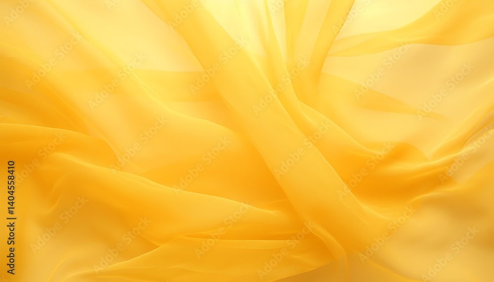 Yellow Sheer Fabric Texture Yellow Sheer Fabric Texture