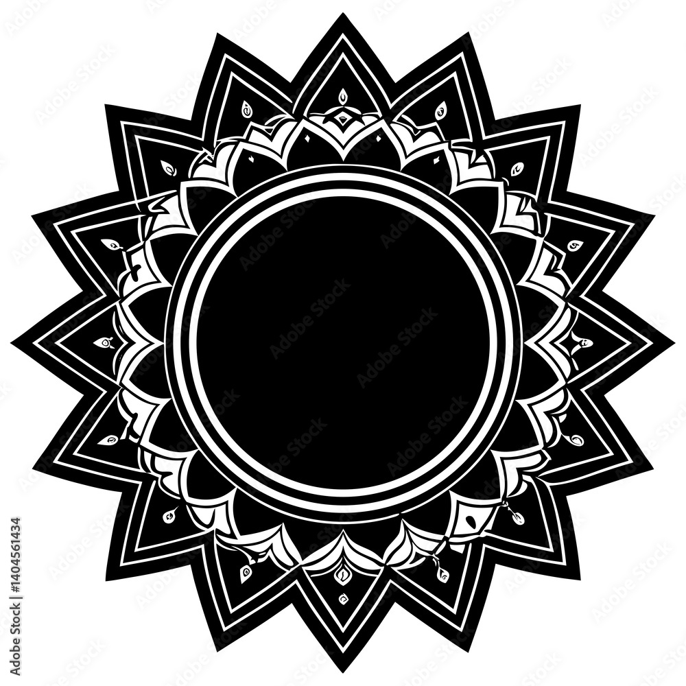 Radiant mandala frames with white background, perfect for printables and digital decor. Radiant mandala frames with white background, perfect for printables and digital decor.
