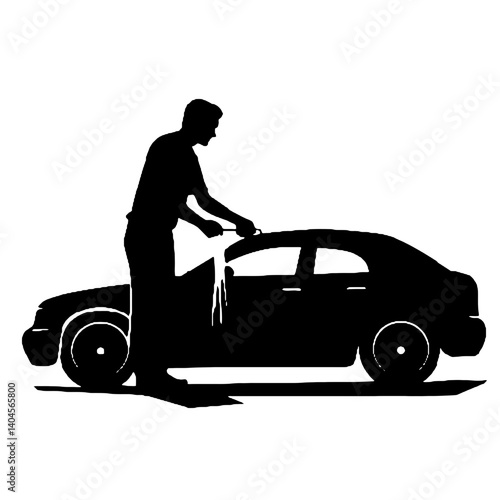 car Wash Silhouette 