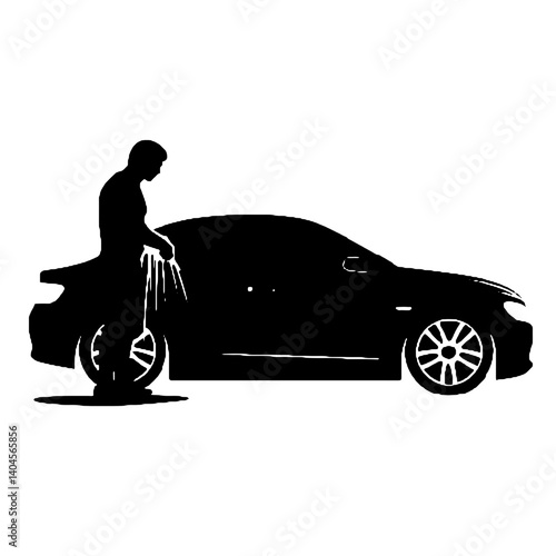 car Wash Silhouette 