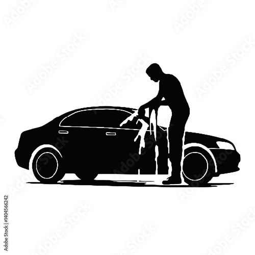 car Wash Silhouette 