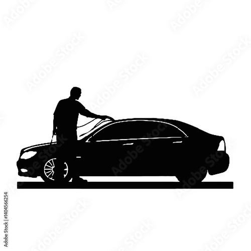 car Wash Silhouette 
