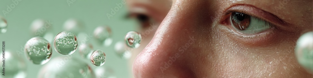 Fototapeta premium Innovative Digital Health Visualization Immersive Holographic Medical Data Interaction with Advanced AI Diagnostic Technology for Next-Generation Clinical Insights