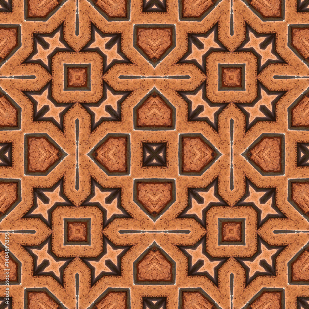 Seamless abstract pattern. Symmetrical texture. Kaleidoscope Seamless abstract pattern. Symmetrical texture. Kaleidoscope