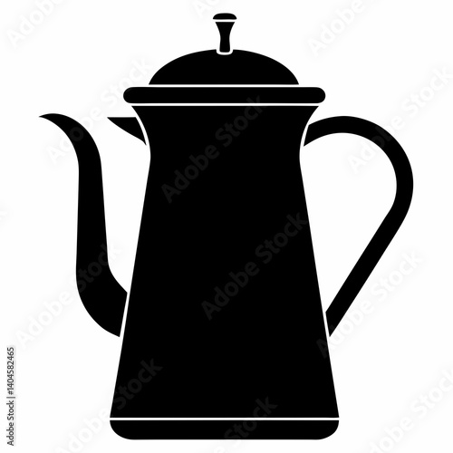 coffee pot vector illustration
