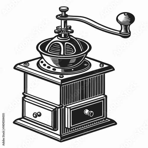 old coffee grinder
