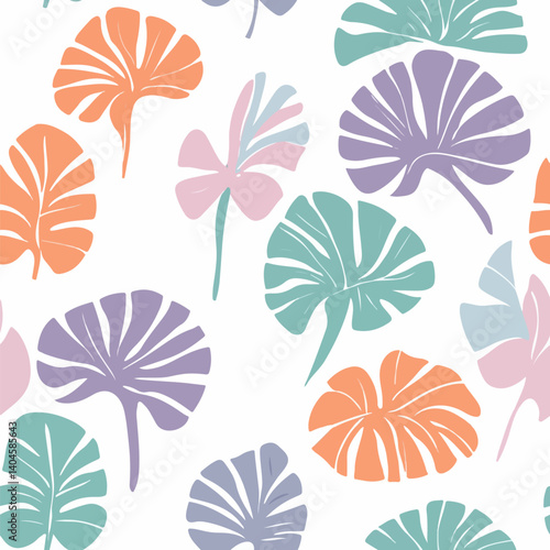 Taro pattern.Exquisite vector vegetable patterns. 