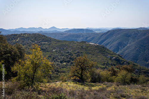 hills near julian, california