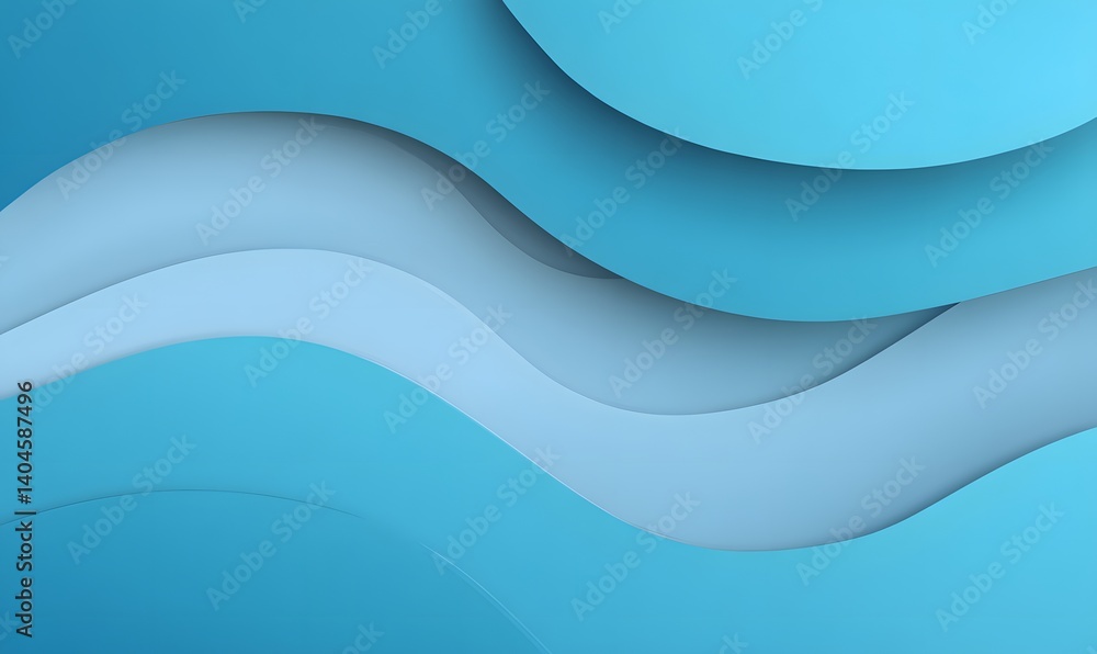 Abstract Blue Wave Pattern Abstract Blue Wave Pattern